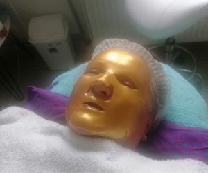 Zlatá alginátová maska - silně hydratující
